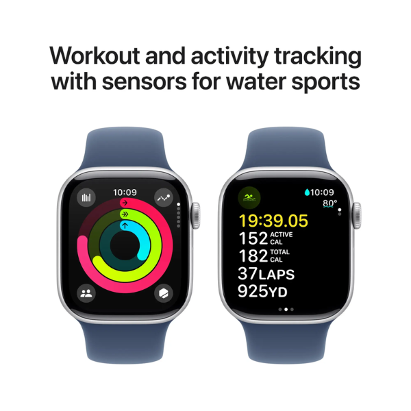 Apple Watch Series 10 42MM Silver (GPS + Cellular) - Image 3