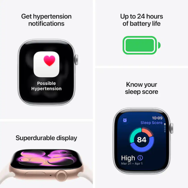 Apple Watch Series 11 46MM Silver (GPS + Cellular) - Image 3