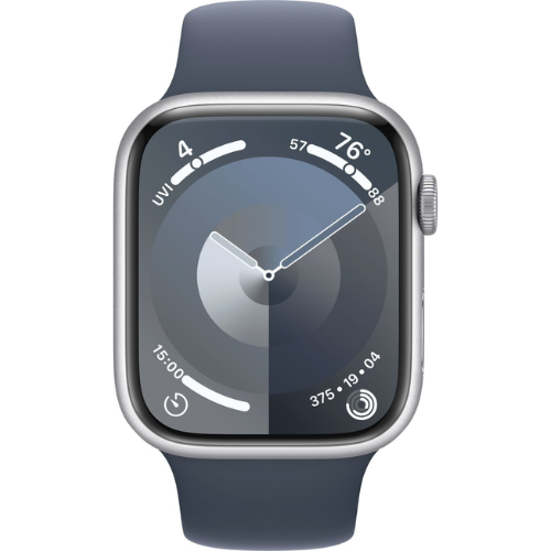Apple Watch Series 9 45MM Silver (GPS + Cellular) - Image 2