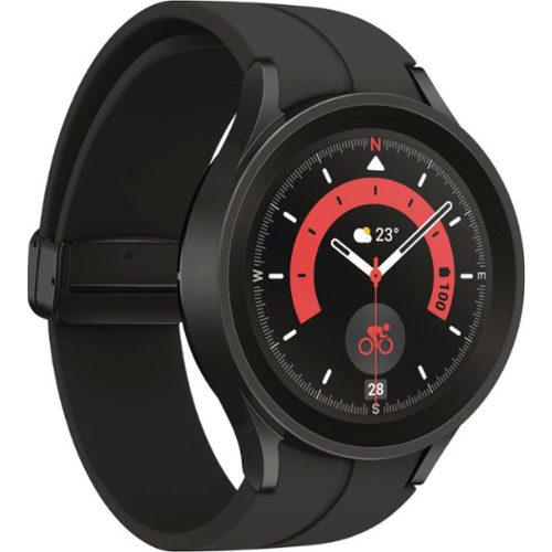 Samsung Galaxy Watch 5 Pro 45MM (GPS + Cellular) - Black Titanium - Image 2