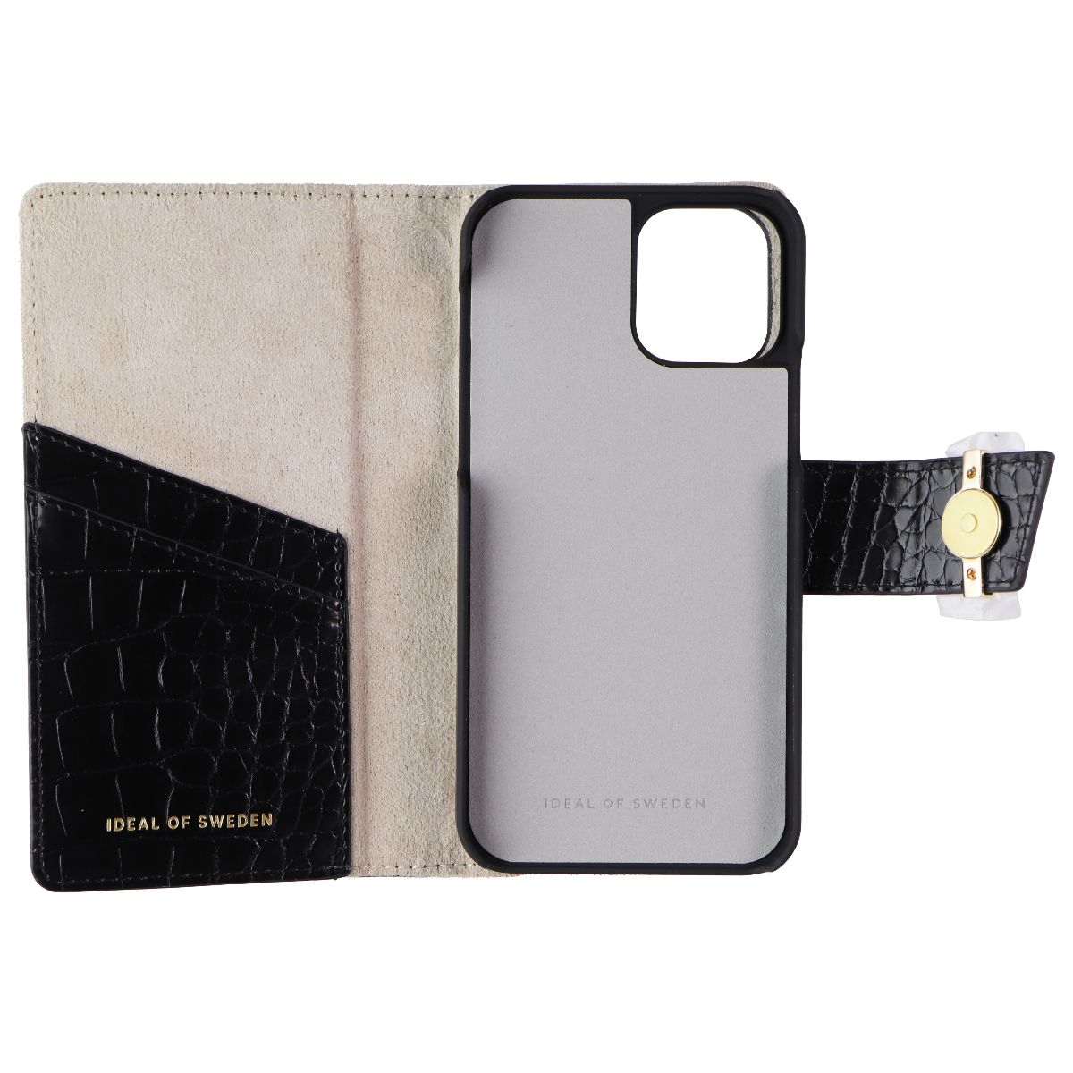 iDeal of Sweden Phone Wallet Case for Apple iPhone 12 and 12 Pro - Black - New - Image 3