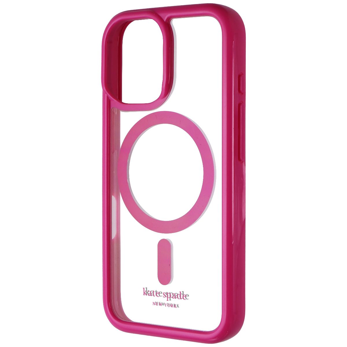 Kate Spade Ultra Protective Case for MagSafe for Apple iPhone 16 - Pink/Clear - New