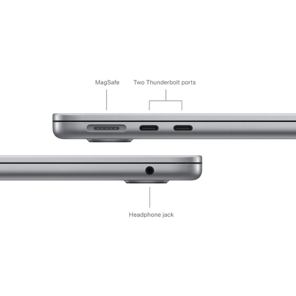 Apple MacBook Air M3 13-inch 256GB 8GB RAM 8-Core CPU 8-Core GPU (2024) Space Gray - Image 4
