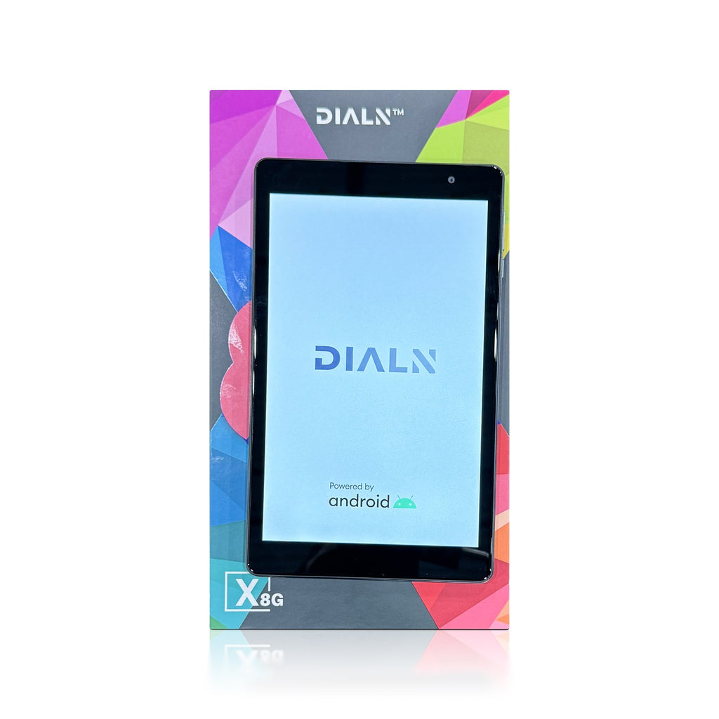 DIALN X8G Android 13 Tablet - 8" HD+ Display, 4G LTE, Android 13, Quad Core, 3GB RAM, 64GB Storage, Dual Cameras - Image 5