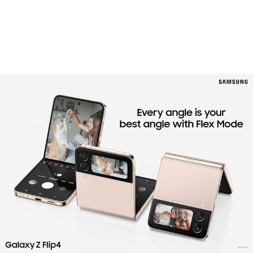 NEW - Samsung Galaxy Z Flip 4 256GB 5G - Graphite - Image 5