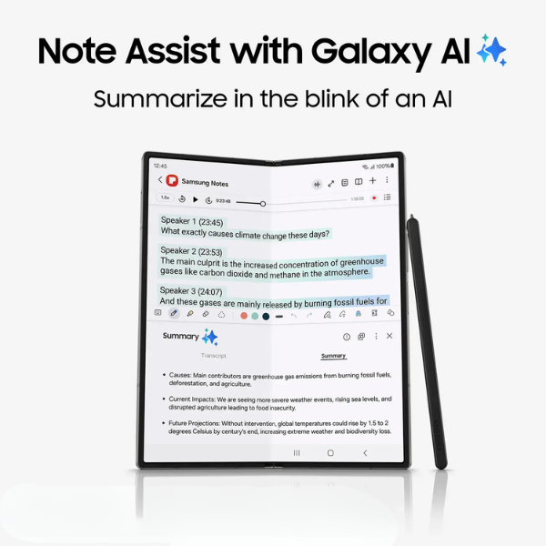 Samsung Galaxy Z Fold 6 256GB 5G - Silver Shadow (Unlocked) - Image 3
