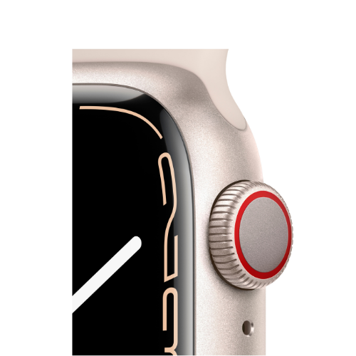 Apple Watch Series 7 41MM Starlight (GPS + Cellular) - Image 3