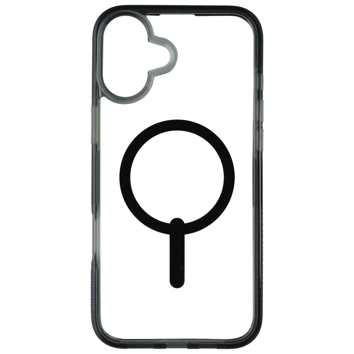 ZAGG Santa Cruz Snap Case for MagSafe for Apple iPhone 16 Plus - Clear/Black - New - Image 2