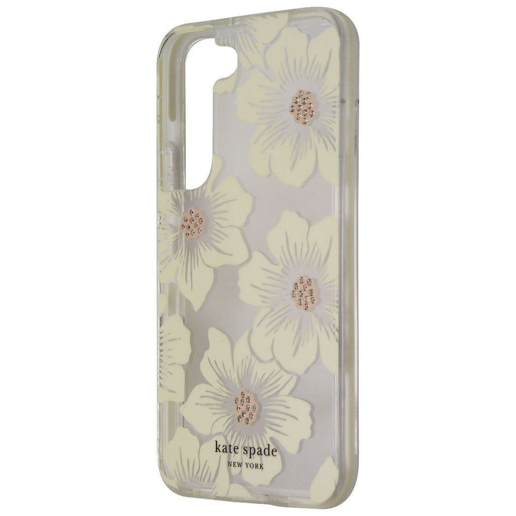Kate Spade Defensive Hardshell Case for Samsung Galaxy S22 - Hollyhock Floral - New