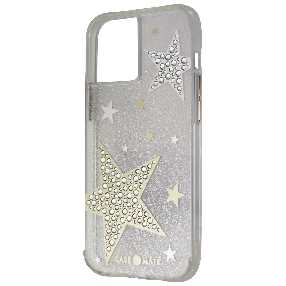 Case-Mate Sheer Superstar Case for iPhone 13 Pro Max - Clear/Rhinestone Stars - New