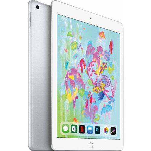iPad 9.7" (6th Gen, 2018) 128GB - Silver (Wi-Fi + Cellular) - Image 2