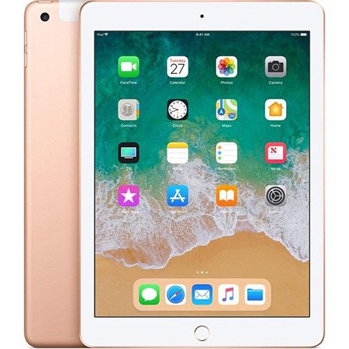 iPad 9.7" (6th Gen, 2018) 128GB - Gold (Wi-Fi + Cellular)