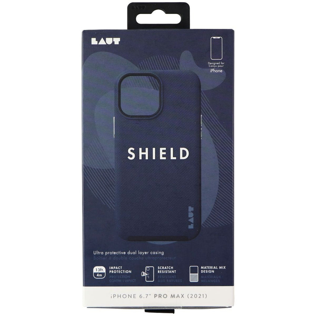 LAUT Shield Series Dual Layer Case for Apple iPhone 13 Pro Max - Indigo Blue - New - Image 4
