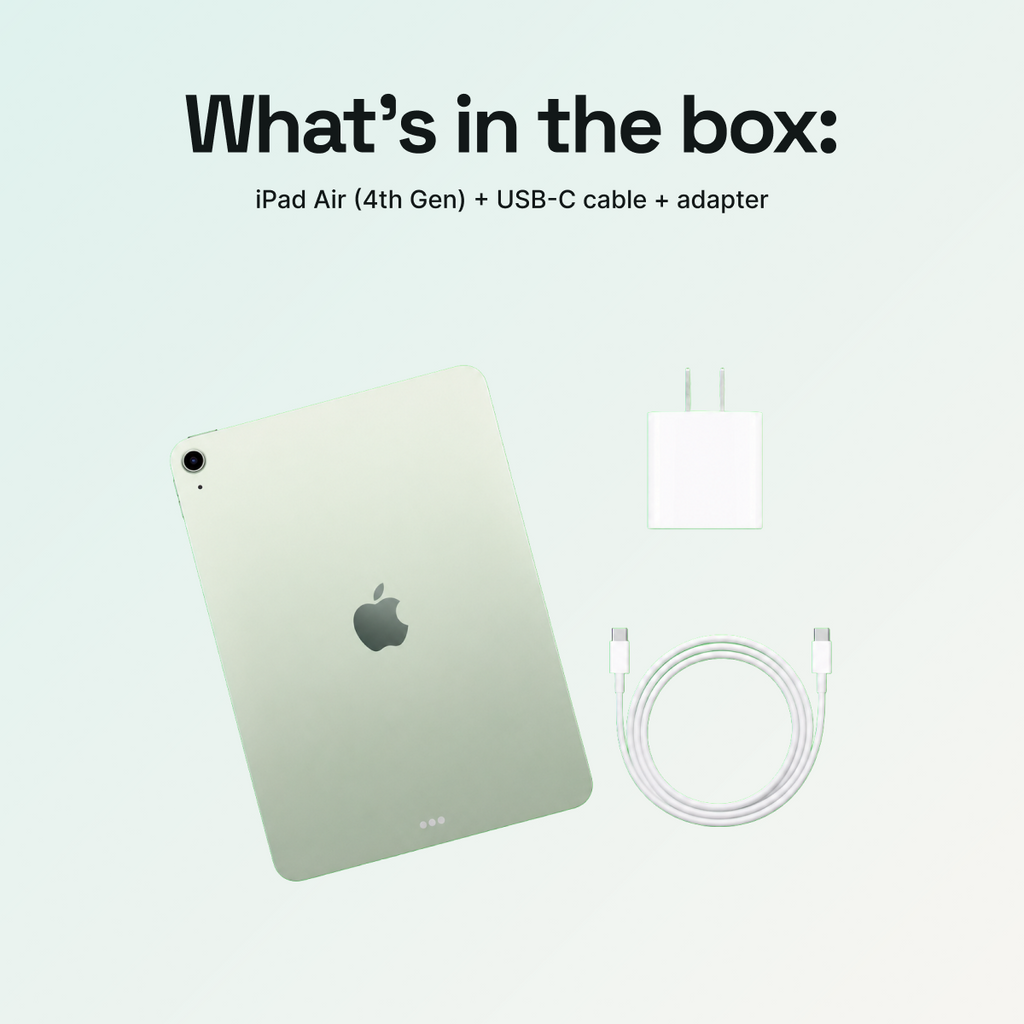 iPad Air 10.9" (4th Gen, 2020) 256GB - Green (Wi-Fi + Cellular) - Image 4