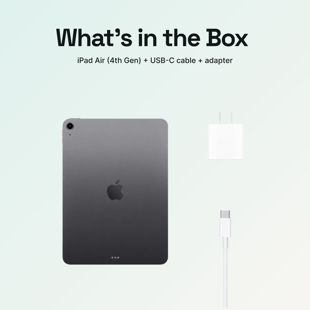 iPad Air 10.9" (4th Gen, 2020) 64GB - Space Gray (Wi-Fi + Cellular) - Image 4