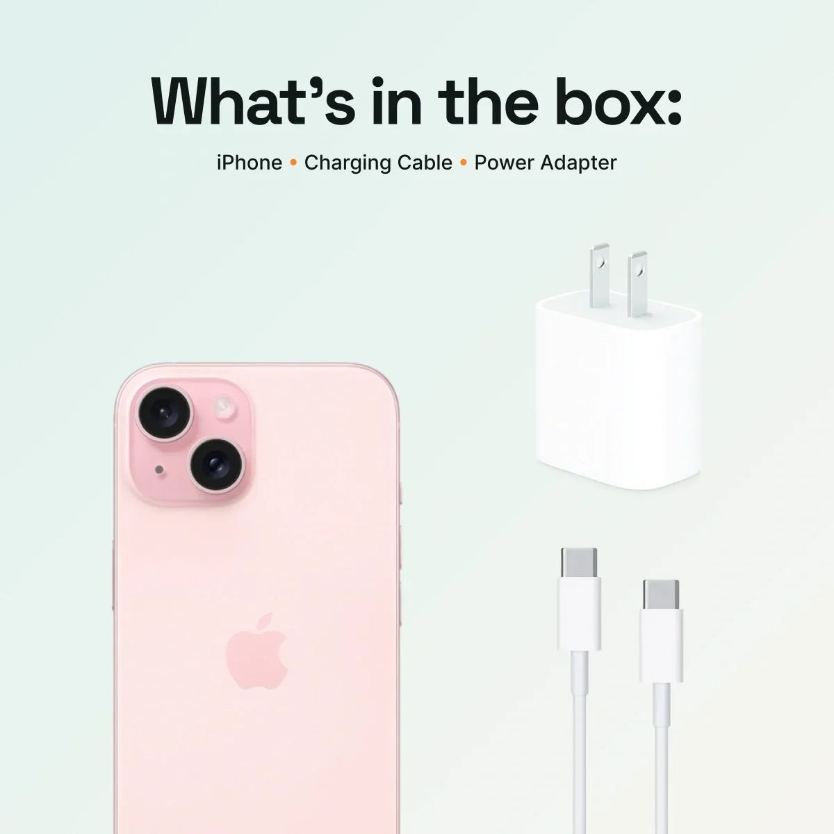 iPhone 15 Blue 128GB (Unlocked) - Image 4