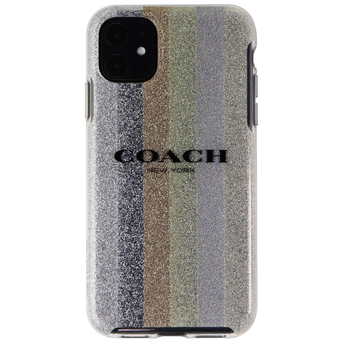 Coach Protective Case for Apple iPhone 11 (6.1-inch) - Glitter Americana - New - Image 2